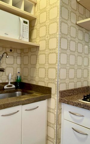 Apartamento para alugar com 40m², 1 quarto e 2 vagas Apartamento para alugar com 40m², 1 quarto e 2 vagasCozinha