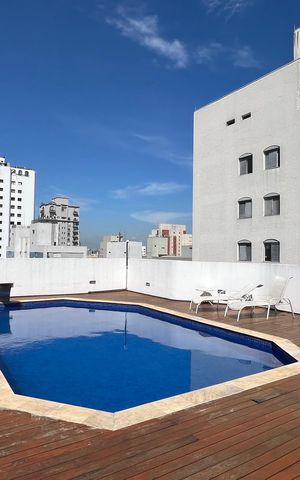 Apartamento para alugar com 40m², 1 quarto e 2 vagas Apartamento para alugar com 40m², 1 quarto e 2 vagasPiscina
