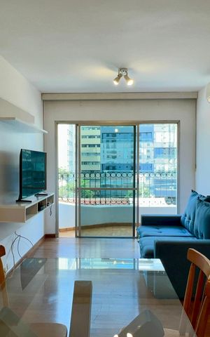 Apartamento para alugar com 40m², 1 quarto e 2 vagas Apartamento para alugar com 40m², 1 quarto e 2 vagasSala de Jantar