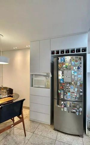 Apartamento à venda com 90m², 2 quartos e 3 vagas
