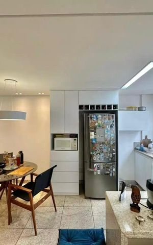Apartamento à venda com 90m², 2 quartos e 3 vagas
