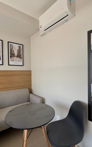Studio para alugar com 24m², 1 quarto e sem vaga Studio para alugar com 24m², 1 quarto e sem vagaStudio