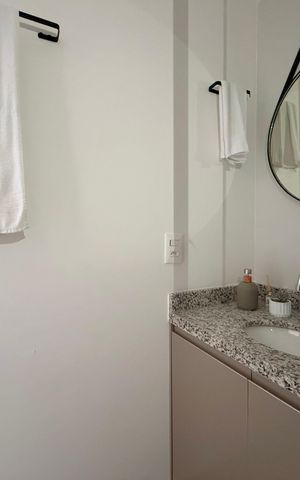 Studio para alugar com 24m², 1 quarto e sem vaga Studio para alugar com 24m², 1 quarto e sem vagaBanheiro