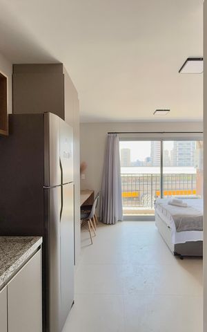 Studio para alugar com 24m², 1 quarto e sem vaga Studio para alugar com 24m², 1 quarto e sem vagaStudio