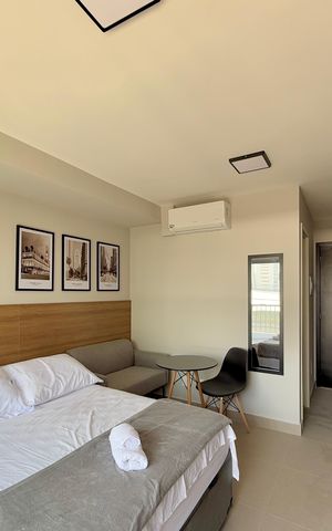 Studio para alugar com 24m², 1 quarto e sem vaga Studio para alugar com 24m², 1 quarto e sem vagaStudio