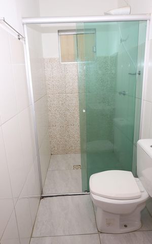 Casa de condomínio para alugar com 70m², 2 quartos e sem vagaBanheiro