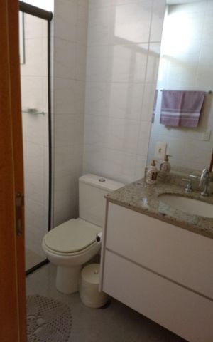 Apartamento à venda com 67m², 2 quartos e 2 vagas Apartamento à venda com 67m², 2 quartos e 2 vagasBanheiro 2