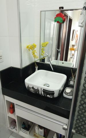 Apartamento à venda com 120m², 3 quartos e 2 vagasBanheiro