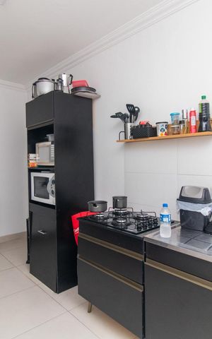 Apartamento à venda com 100m², 3 quartos e 1 vagaCozinha e Área de Serviço