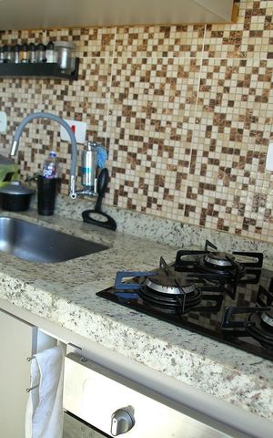 Apartamento para alugar com 58m², 2 quartos e 1 vagaCozinha 