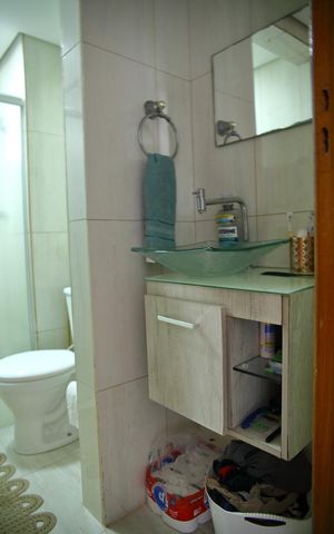 Apartamento para alugar com 58m², 2 quartos e 1 vagaBanheiro 