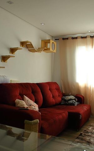 Apartamento para alugar com 58m², 2 quartos e 1 vagaSala