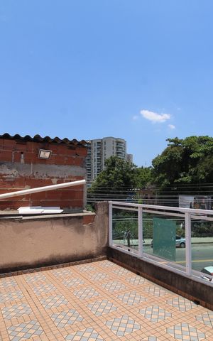 Casa para alugar com 120m², 2 quartos e 1 vagaTerraço