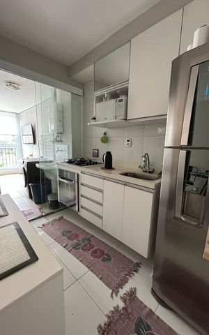 Apartamento para alugar com 60m², 2 quartos e 1 vaga