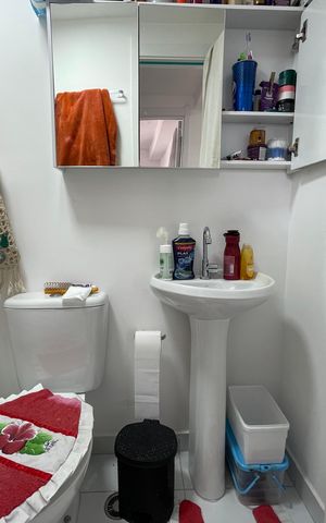 Apartamento à venda com 33m², 2 quartos e sem vaga Apartamento à venda com 33m², 2 quartos e sem vagaBanheiro