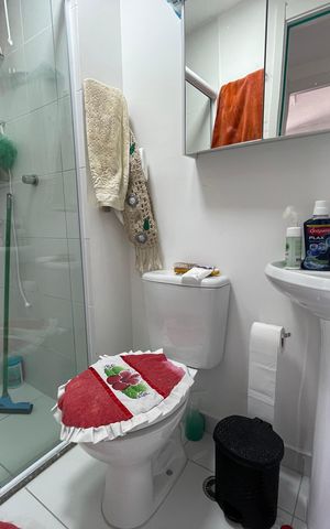 Apartamento à venda com 33m², 2 quartos e sem vaga Apartamento à venda com 33m², 2 quartos e sem vagaBanheiro