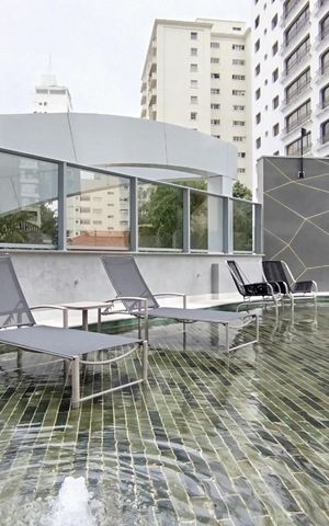 Studio à venda com 29m², 1 quarto e 1 vaga