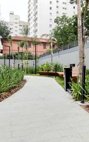 Studio à venda com 29m², 1 quarto e 1 vaga
