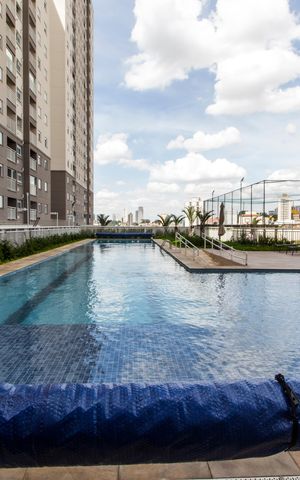 Apartamento à venda com 60m², 2 quartos e 1 vagaPiscina