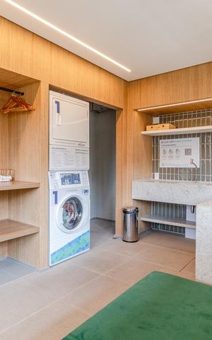 Apartamento à venda com 33m², 1 quarto e 1 vagaÁrea comum - Lavanderia
