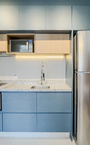 Apartamento à venda com 33m², 1 quarto e 1 vagaCozinha