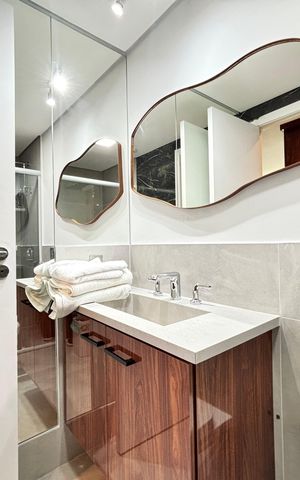 Studio para alugar com 50m², 1 quarto e 1 vaga Studio para alugar com 50m², 1 quarto e 1 vagaBanheiro