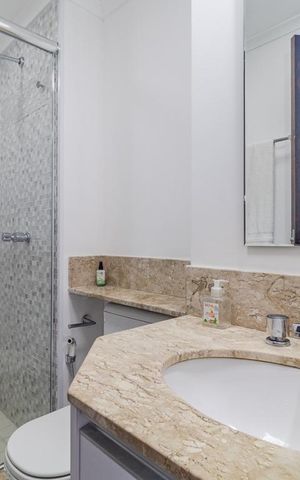 Studio à venda com 26m², 1 quarto e 1 vagaBanheiro