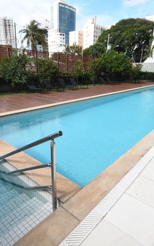 Apartamento à venda com 70m², 1 quarto e 2 vagasÁrea comum - Piscina