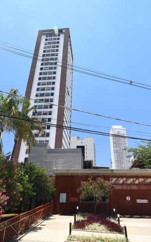 Apartamento à venda com 70m², 1 quarto e 2 vagasFachada do Prédio