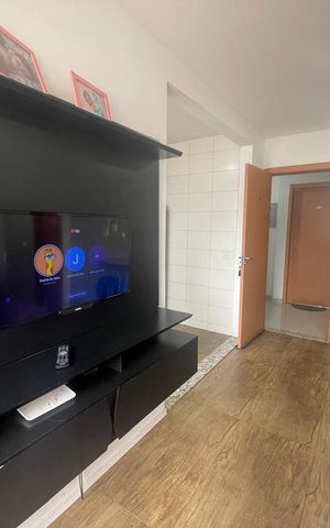 Apartamento à venda com 48m², 2 quartos e 1 vagaSala de TV