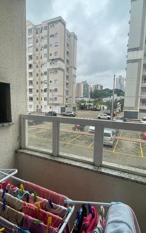 Apartamento à venda com 48m², 2 quartos e 1 vagaSacada com Churrasqueira