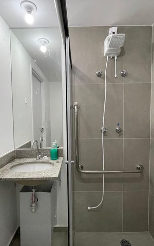 Studio à venda com 36m², 1 quarto e sem vaga Studio à venda com 36m², 1 quarto e sem vagaBanheiro