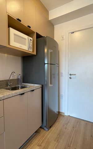 Studio à venda com 36m², 1 quarto e sem vaga Studio à venda com 36m², 1 quarto e sem vagaCozinha