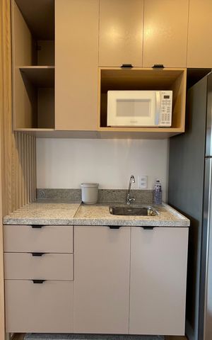 Studio à venda com 36m², 1 quarto e sem vaga Studio à venda com 36m², 1 quarto e sem vagaCozinha