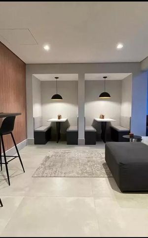 Studio à venda com 36m², 1 quarto e sem vaga Studio à venda com 36m², 1 quarto e sem vagaHall