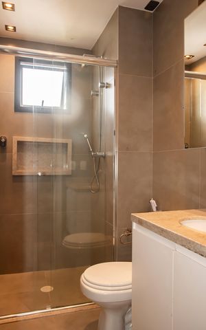 Apartamento à venda com 63m², 1 quarto e 1 vagaBanheiro da Suíte