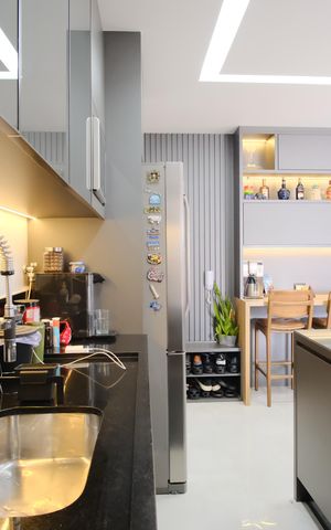 Apartamento à venda com 81m², 2 quartos e 2 vagasCozinha
