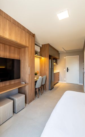 Studio para alugar com 26m², 1 quarto e sem vaga Studio para alugar com 26m², 1 quarto e sem vagaStudio