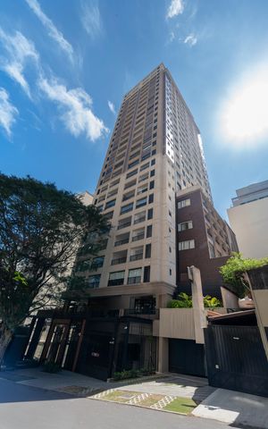 Studio para alugar com 26m², 1 quarto e sem vaga Studio para alugar com 26m², 1 quarto e sem vagaFachada