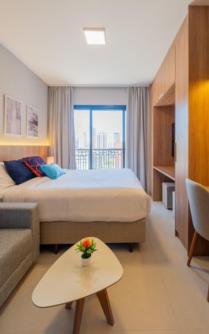 Studio para alugar com 26m², 1 quarto e sem vaga Studio para alugar com 26m², 1 quarto e sem vagaStudio