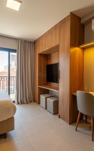 Studio para alugar com 26m², 1 quarto e sem vaga Studio para alugar com 26m², 1 quarto e sem vagaStudio