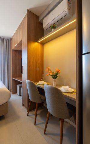 Studio para alugar com 26m², 1 quarto e sem vaga Studio para alugar com 26m², 1 quarto e sem vagaStudio