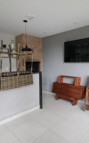 Apartamento à venda com 45m², 2 quartos e 1 vagaÁrea comum - Churrasqueira