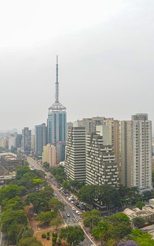 Studio à venda com 22m², 1 quarto e sem vaga Studio à venda com 22m², 1 quarto e sem vagaÁrea comum - Vista da Piscina