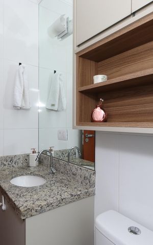 Apartamento à venda com 60m², 2 quartos e 1 vagaBanheiro da Suíte