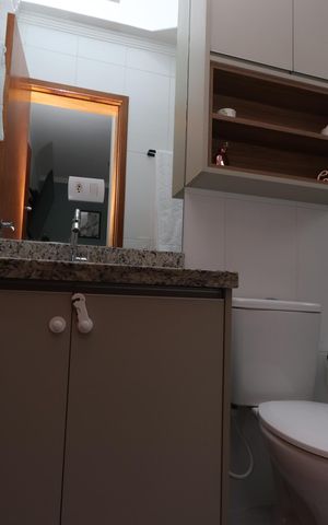 Apartamento à venda com 60m², 2 quartos e 1 vagaBanheiro da Suíte