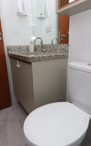 Apartamento à venda com 60m², 2 quartos e 1 vagaBanheiro da Suíte