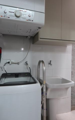 Apartamento à venda com 60m², 2 quartos e 1 vagaLavanderia