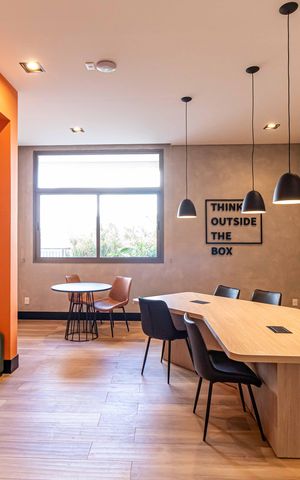 Studio para alugar com 26m², 1 quarto e sem vaga Studio para alugar com 26m², 1 quarto e sem vagaÁrea comum - Coworking