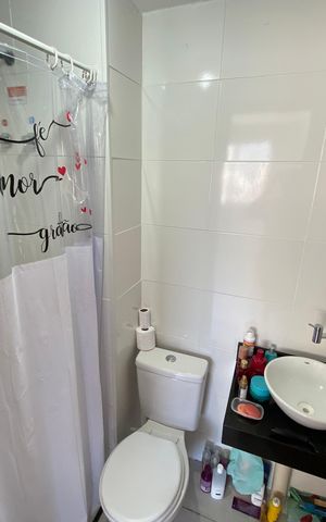 Apartamento à venda com 42m², 2 quartos e sem vaga Apartamento à venda com 42m², 2 quartos e sem vagaBanheiro